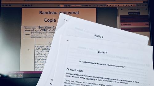 Bac 2022 : la correction des copies numérisées, mention bien ou mention passable ?