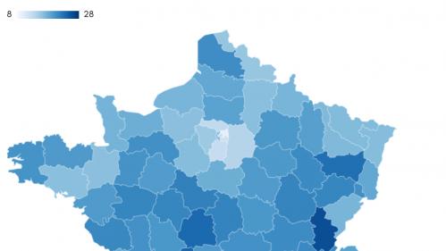 CARTE. Législatives 2022 : quelle participation à midi dans votre département au premier tour ?