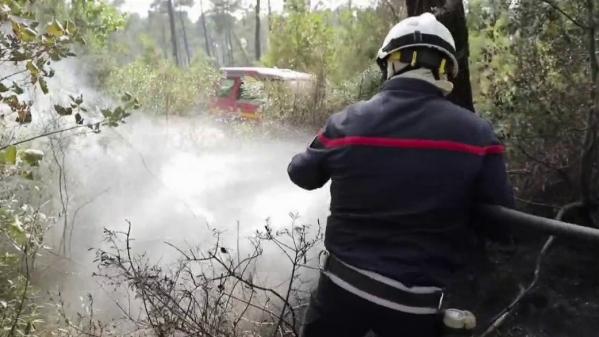 Incendies : les pompiers en alerte face aux départs de feu dans le Gard