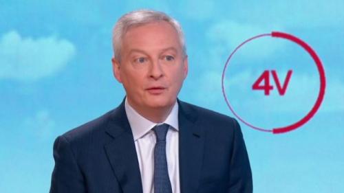 Législatives 2022 : pour Bruno Le Maire, la majorité relative 