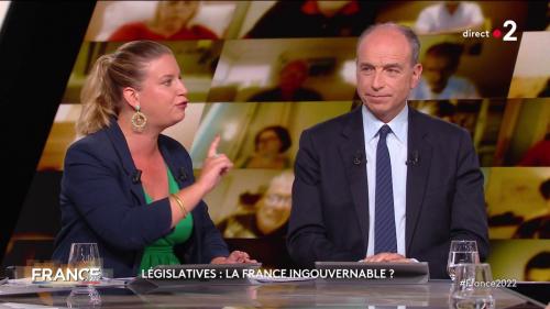 VIDEO. Législatives 2022 : vif échange sur la police Mathilde Panot et Philippe Ballard