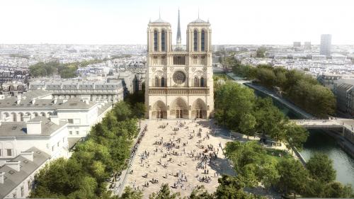 Notre-Dame de Paris : le projet retenu pour le parvis est conçu 