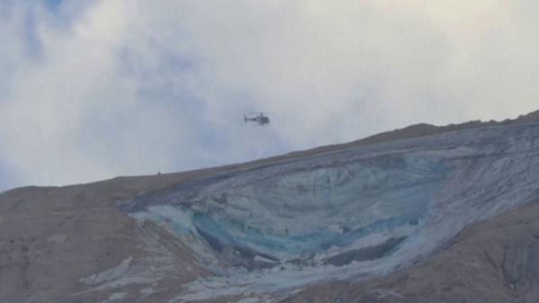 Italie : au moins six morts et huit blessés dans l'effondrement d'un glacier des Dolomites