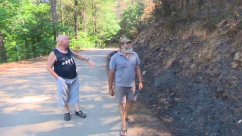 Incendies : des habitants inquiets dans la commune de Bessèges