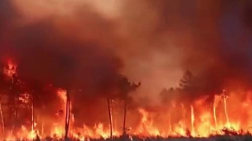 Incendies : les feux continuent de ravager les forêts de Gironde