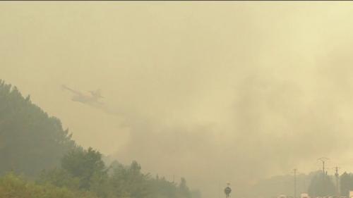 Incendies en Gironde : les flammes difficiles à éteindre