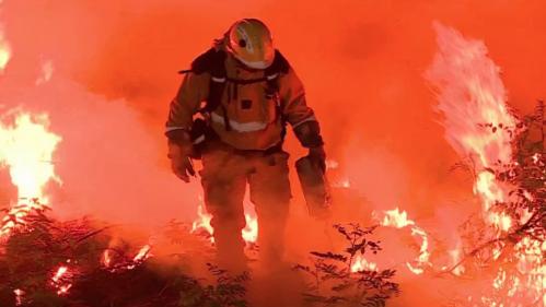 Incendies en Gironde : un feu par endroits hors de contrôle