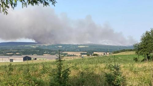 Finistère : près de 600 hectares brûlés dans l'incendie sur les Monts d'Arrée