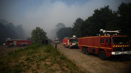 Incendies en Gironde : les fumées sont remontées jusqu'à Paris