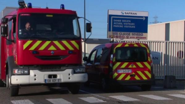 Incendie : un bâtiment de l'entreprise Safran a brûlé en Alsace