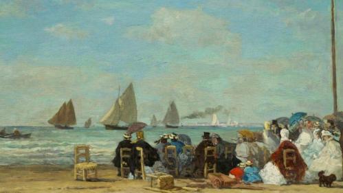 Art : Eugène Boudin, peintre les pieds dans le sable