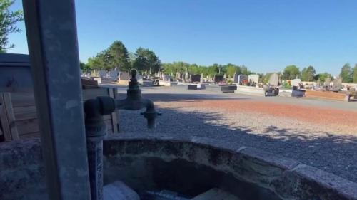 VIDEO. Sécheresse : des cimetières victimes de vols d'eau