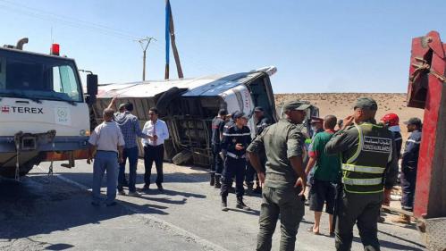 Maroc : 23 personnes sont mortes dans un accident d'autocar, annonce le directeur régional de la Santé