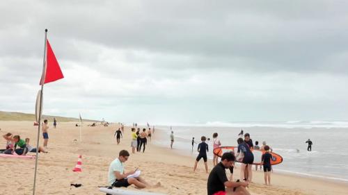 Nouvelle-Aquitaine : alerte aux baïnes, qui peuvent piéger les baigneurs