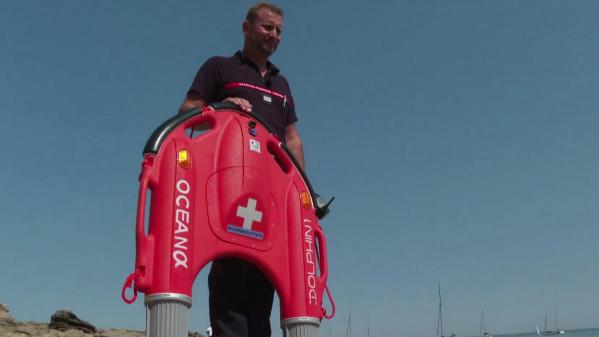 Noyades : une bouée télécommandée à l'essai pour aider les secouristes