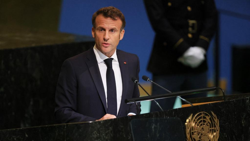 Emmanuel Macron calls for a “return to the era of imperialism and colonialism” at the UN.