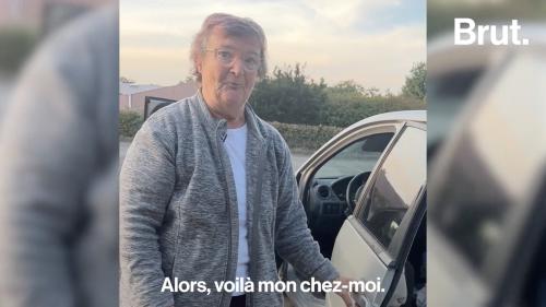 VIDEO. Dominique, sexagénaire, est obligée de dormir dans sa voiture