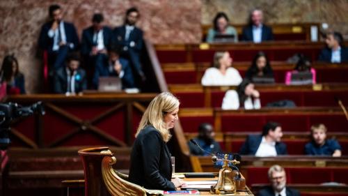 VIDEO. A l'Assemblée nationale, une minute de silence pour les victimes de la répression en Iran