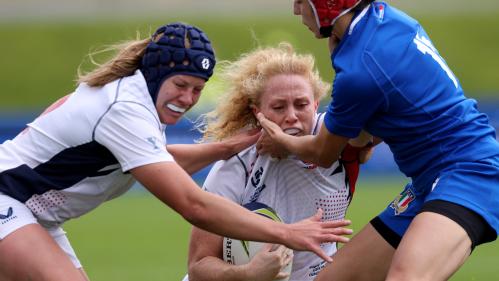 Coupe du monde féminine de rugby : à quoi servent les protège-dents connectés portés par les athlètes ?