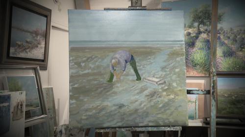 A la découverte des milles et une couleurs de la baie de Somme avec le peintre Daniel Sannier