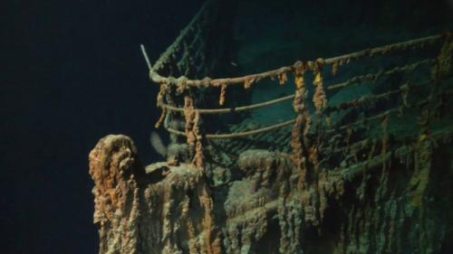 Titanic : nouvelles images de l'épave, 74 ans après son naufrage