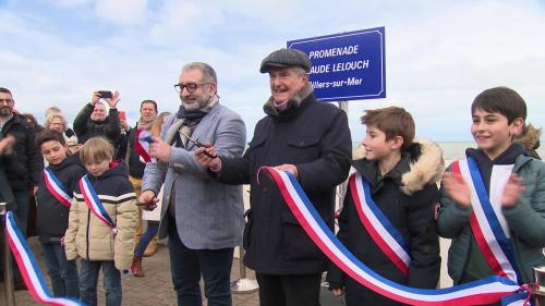 Claude Lelouch inaugure une promenade à son nom à Villers-sur-Mer et réaffirme son amour pour la Normandie