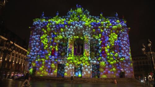 A Lille, les monuments prennent vie avec le Vidéo Mapping Festival