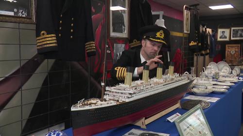 Un collectionneur français fait revivre la fascinante histoire du Titanic à Hazebrouck