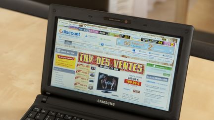 Le site Cdiscount, qui compte plus de 9.000 commerçants partenaires (Image d'illustration). (JULIEN THOMAZO / PHOTONONSTOP)