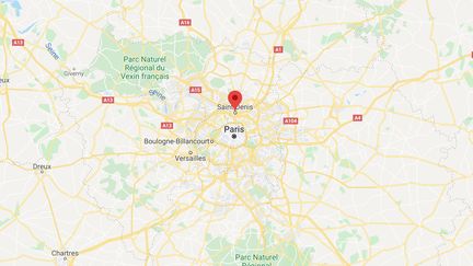 Un homme de 31 ans est mort au commissariat de Saint-Denis (Seine-Saint-Denis), dans la nuit du 30 avril au 1er mai 2020. (GOOGLE MAPS)