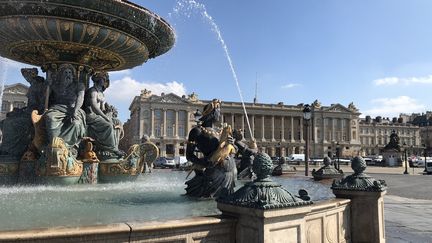 L'hotel de la Marine depuis la place de la Concorde (Eric Cornet)