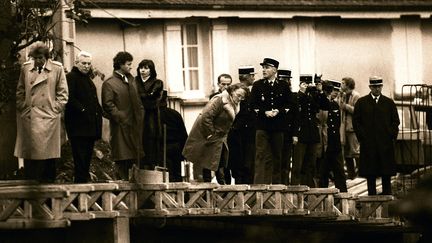 Le 16 octobre 1984, le corps du petit Grégory est découvert dans la Vologne, à&nbsp;Lépanges-sur-Vologne (Vosges). (MAXPPP)