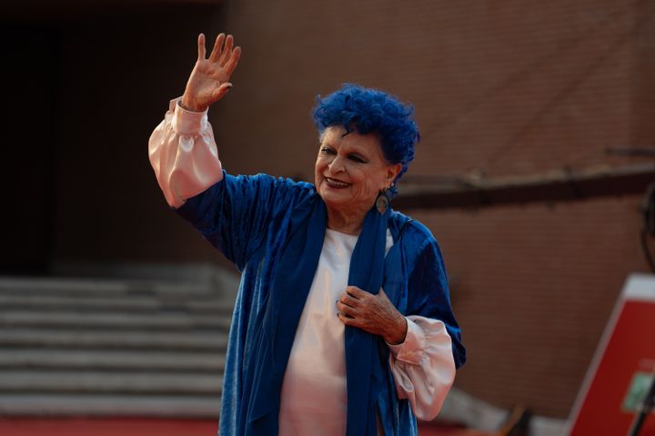 Lucia Bosè au festival de cinéma de Rome en octobre 2019.&nbsp; (LUCA CARLINO / NURPHOTO)