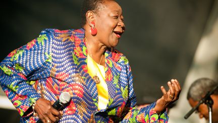 Calypso Rose en concert à Brest (2011)
 (Citizenside.com/AFP)