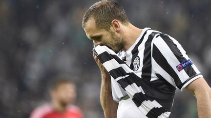 Le défenseur de la Juventus Turin, Giorgio Chiellini