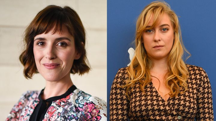 Les actrices Clémentine Poidatz (à gauche) et Louise Orry-Diquéro (à droite). (Variety/Penske Media via Getty Images et Filippo MONTEFORTE / AFP)