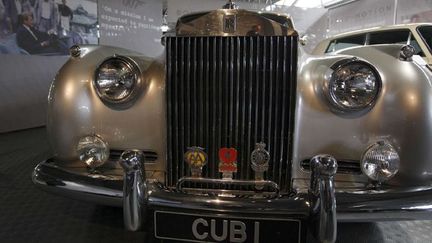 Une Rolls Royce Silver Cloud II qui figurait dans&quot;Dangereusement Vôtre&quot;
 (Alastair Grant/AP/SIPA)