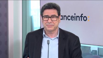 &nbsp;L’économiste Philippe Aghion (18 juin 2021). (FRANCEINFO / RADIO FRANCE)