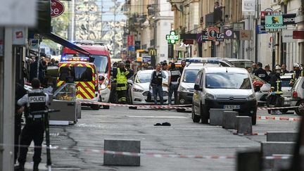 Explosion d'un colis piégé à Lyon le 25 mai 2019. (J PHILIPPON / MAXPPP)