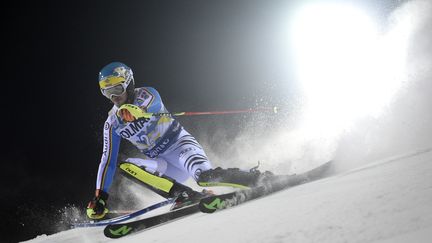 L'Allemand Felix Neureuther en verve (OLIVIER MORIN / AFP)