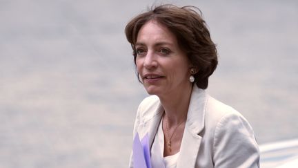 Marisol Touraine, ministre de la Sant&eacute;, &agrave; Matignon, le 15 juillet 2014. (MARTIN BUREAU / AFP)