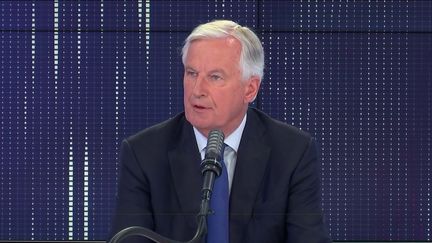 Michel Barnier, ancien commissaire européen, négociateur du Brexit et membre des Républicains, le 14 juin 2021 sur franceinfo.
 (FRANCEINFO / RADIO FRANCE)