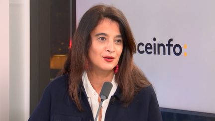 Vanessa Schneider, auteure de Successions, était l'invitée de franceinfo, le 8 novembre 2022.&nbsp; (FRANCEINFO / RADIO FRANCE)