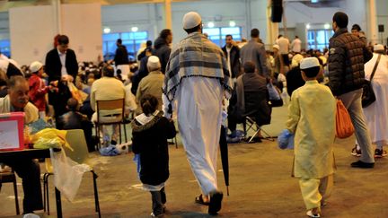 La fête de l'Aïd-el-Kébir, au parc Chanot, à Marseille, le 26 octobre 2012. (MAXPPP)