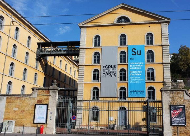 L'Ecole des Beaux Arts de Lyon s'est installée sur le site des Subsistances
 (PHOTOPQR/LE PROGRES)