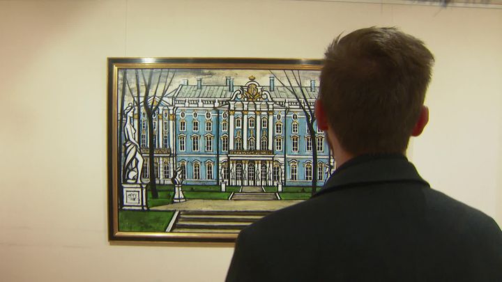 Bernard Buffet ne peignait pas seulement des portraits mais aussi des capitales mondiale avec détail. (France 3 Auvergne)