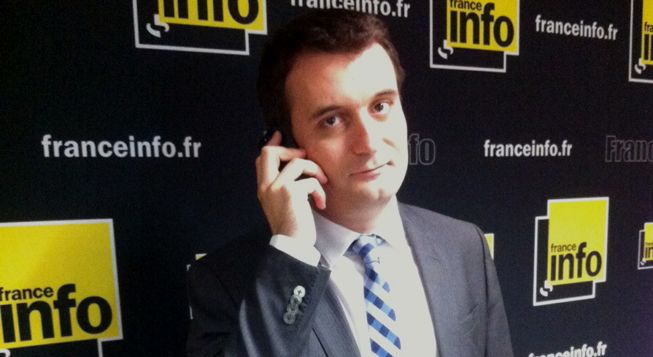 &nbsp; (Le FN Florian Philippot © Radio France - Laetitia Heuveline)