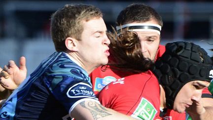 Le Gallois Owen Phillips, ici face à Toulon avec son club de Cardiff