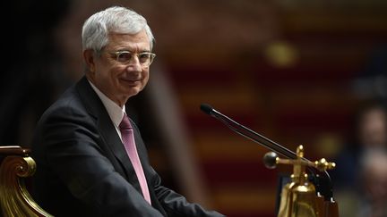 Le président de l'Assemblée nationale, Claude Bartolone, le 8 février 2017. (MARTIN BUREAU / AFP)