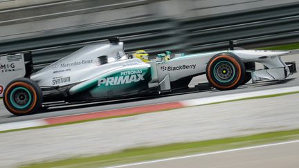 L'Allemand Nico Rosberg (Mercedes)